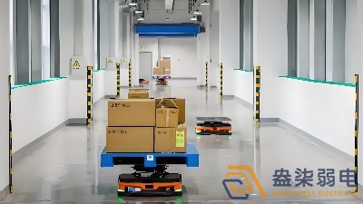 潛伏式AGV如何與立庫對(duì)接？