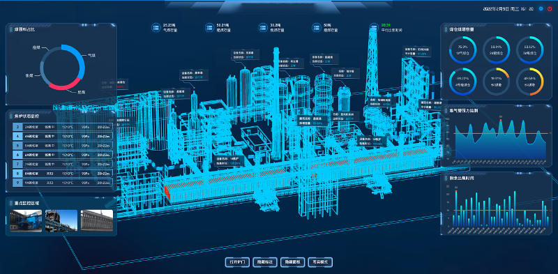新建工廠3D可視化建設是什么樣的？